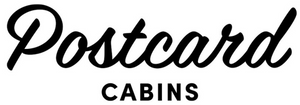 postcardcabins.com logo